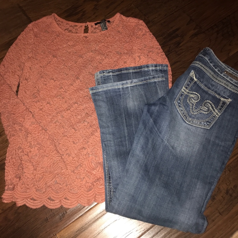 Forever 21 Lace Top